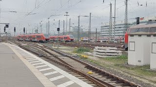 Züge in Frankfurt Main Hbf 25102024 🇩🇪 [upl. by Gratt]