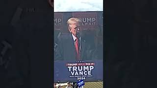 Trumps rally in gastonia NC Donaldtrump is King [upl. by Anoyet648]