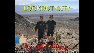 LOOKOUT CITY DEATH VALLEY mine panamint ghosttowns [upl. by Adnert]