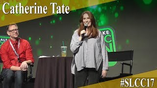 Catherine Tate  PanelQampA  SLCC 2017 [upl. by Suiravad]