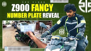 Z900❤️ NUMBER PLATE REVEAL🔥 FANCY NUMBER🤑 kawasaki z900 automobile telugumotovlogs ytshorts [upl. by Mallin116]