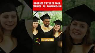 Meilleures bourses pour étudier au RoyaumeUni [upl. by Letha]