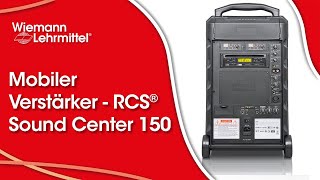 Mobile Verstärker und LautsprecherAnlage RCS® Sound Center 150 2021 [upl. by Nayarb]