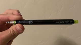 Uniball Kuru Toga mechanical pencil review [upl. by Anitram508]