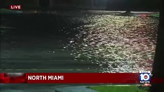 Flooding continues in MiamiDade County [upl. by Sabah464]