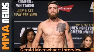 Gerald Meerschaert talks UFC Vegas 96 fight with Edmen Shahbazyan [upl. by Onfre]