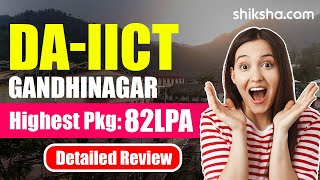 DAIICT Gandhinagar Review  Placements Ranking Courses Fees Cutoff [upl. by Eelegna]