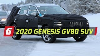 2020 Genesis GV80 Spied Winter Testing [upl. by Melisenda]