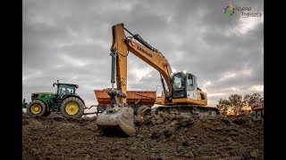 Chapeland Benoit  Création détang en Dombes  Liebherr  CAT  John Deere Claas [upl. by Dranik]