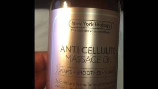 Product Review – NYB Anti Cellulite Massage Oil [upl. by Issi]