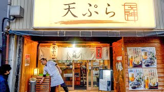 石川）超絶天ぷらラッシュ！！金沢のド真ん中で働く人々の胃袋を支える天ぷら食堂が魅力的すぎた丨JAPANESE FOOD [upl. by Yarazed]