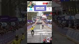 MOMENTO DE LA VICTORIA  OMLOOP HET NIEUWSBLAD 2024 [upl. by Vin]