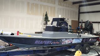 Texas Coastal Wrapping Boats too Yes We do [upl. by Yerffej61]