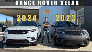 2024 vs 2023 Range Rover VELAR Whats new [upl. by Roberto90]