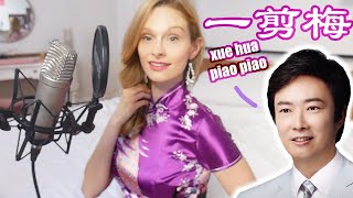 Xue Hua Piao Piao Yi Jian Mei AMERICAN GIRL Cover 《一剪梅》翻唱 [upl. by Nylidnarb]