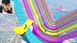 The Most Powerful Car Parkour 600008 People Get Happy After This Race in GTA 5 [upl. by Jennifer]