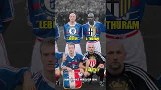 France World Cup 1998 bintangbola shortsfeed [upl. by Fesoj]