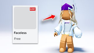 HOW TO GET FREE FACELESS ON ROBLOX 😍 Simple Tutorial [upl. by Ailyn]