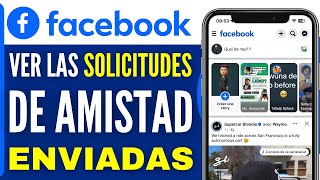 Como Ver Las Solicitudes de Amistad Enviadas en Facebook Guía 2024 [upl. by Underwood]