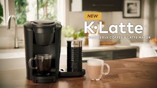 NEW Keurig® KLatte™ Coffee amp Latte Maker [upl. by Eiznik]