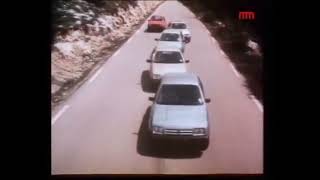 1982 Ford Sierra mk1 model range showroom video for british market [upl. by Einohpets]