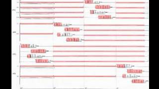 Penderecki  Threnody Animated Score [upl. by Imuya]