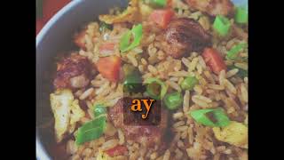 Lew sid  Fried Rice Visual lyrics  Chinese lyricsvideo share food forex chinatown [upl. by Luciana]