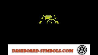 Volkswagen SemiAutomated Driving Assistance Travel Assist Active  Dashboard Symbols [upl. by Novoj]