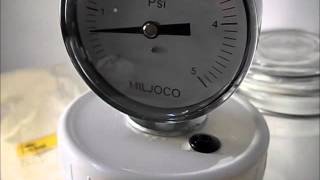 complete airlock presure release test for waterless airlock [upl. by Tallou]