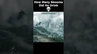 How Many Skooma Did He Drink 💀 skyrim skyrimanniversary elderscrolls shorts [upl. by Cain353]