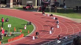 2024 District 135A Championships JV Boys 4 x 100 [upl. by Elleuqram704]