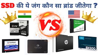 SSD REVIEW  SSD COMPARISION  SSD REVIEW EVM  CONSISTENT WD GREEN  HP SSD ZEBRONICS CRUCIAL [upl. by Anaeel]