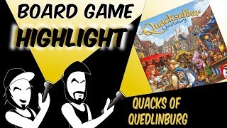 Quacks of Quedlinburg aka Quacky Von Quackenstein Board Game Highlight [upl. by Sidwohl]