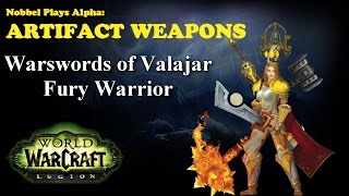 Warswords of Valajar  Warrior Artifact  Legion Alpha LORE SPOILERS [upl. by Kassey475]