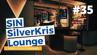 SINGAPORE SilverKris Lounge Review Terminal 3 [upl. by Whiteley322]