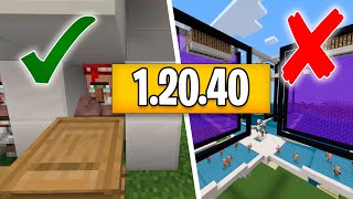 ¿Cuáles GRANJAS FUNCIONAN y NO FUNCIONAN en Minecraft BEDROCK 12040 [upl. by Symon]