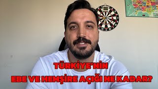 Türkiye’nin Ebe ve Hemşire Açığı Ne Kadar [upl. by Nylidnam246]