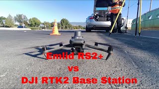 Emlid RS2 vs DJI RTK2 Base Station recoveryonedrone dronelifestyle dronebusiness [upl. by Sutherland]