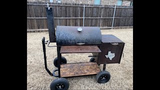 How to add Off Road Wheels amp Wagon Steering to your Offset Smoker [upl. by Pearle]