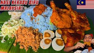 TANBOY KUN MUKBANG 4 KG NASI KERABU KHAS KELANTAN MALAYSIA [upl. by Aara]