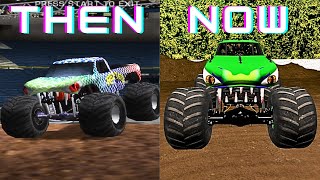 Evolution of REPTOID MONSTER TRUCK in Monster Jam and Monster Truck Games [upl. by Bryna]