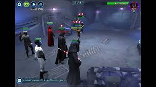 SWGOH TB Hoth Imperial Retaliation Phase 1 Darth Vader [upl. by Ahsiet]