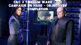 CampC 3 Tiberium Wars  GDI Campaign On Hard bonus objectives 2020 [upl. by Oalsinatse]