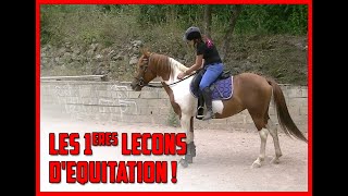 LES PREMIERS COURS DEQUITATION [upl. by Kalie]