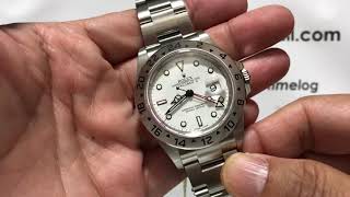 NOS ROLEX EXPLORER II V SERIAL 3186 movt [upl. by Errot834]