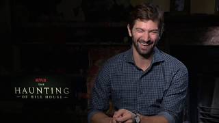 Michiel Huisman Tells Why quotThe Haunting of Hill Housequot Is One of the Scariest Shows Youll Watch [upl. by Kcolttam]