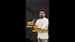 Bank Se Cash ₹ Withdraw Karane Par Tax 😱  Save TDS On Cash Withdrawl From Bank tdsyt shorts [upl. by Nayek966]