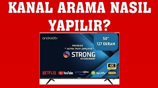 Strong TV Kanal Arama Nasıl Yapılır [upl. by Lorianna304]