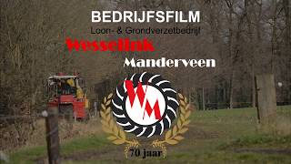 Bedrijfsfilm Loon amp Grondverzetbedrijf Wesselink Manderveen [upl. by Enytsirk]