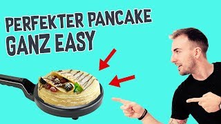 Der perfekte Pfannkuchen 😋 Küchengerät von Mediashop  Pancake Maker [upl. by Aerdnac]